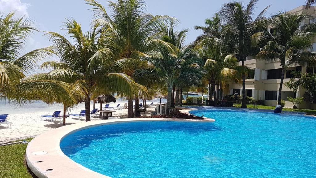 Ocean Front - Ground Floor Condo كانكون المظهر الخارجي الصورة
