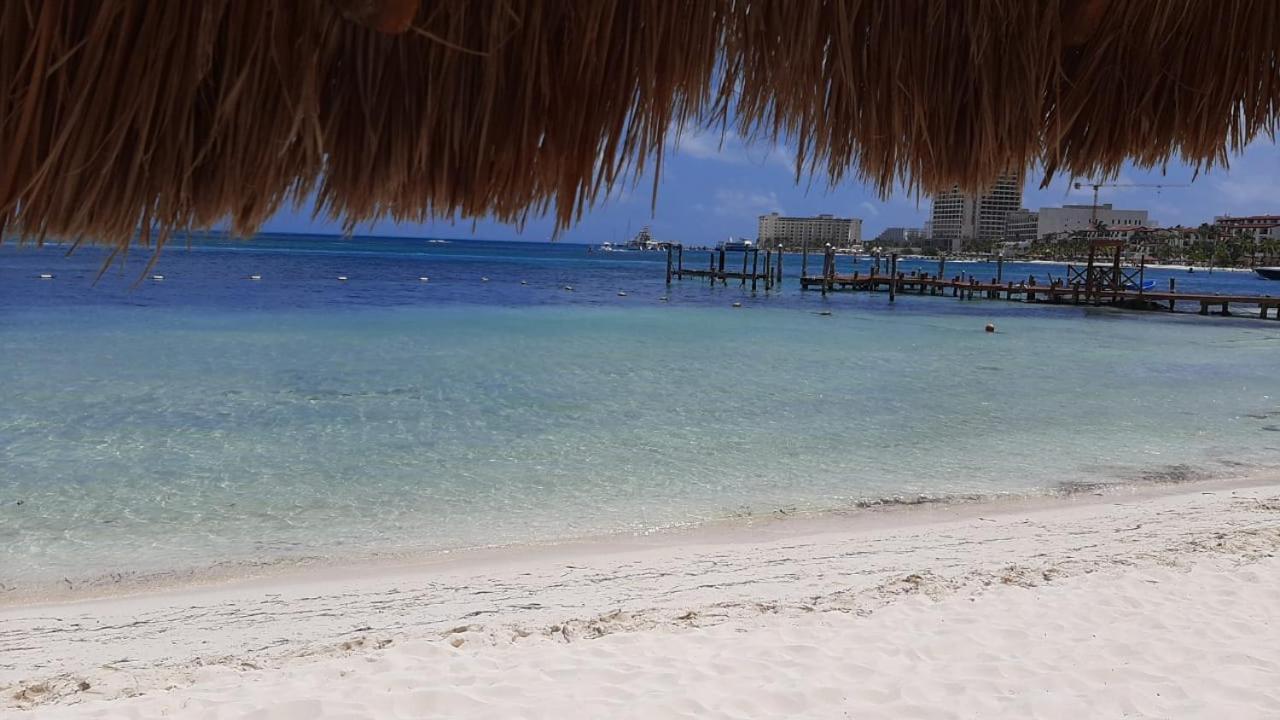 Ocean Front - Ground Floor Condo كانكون المظهر الخارجي الصورة