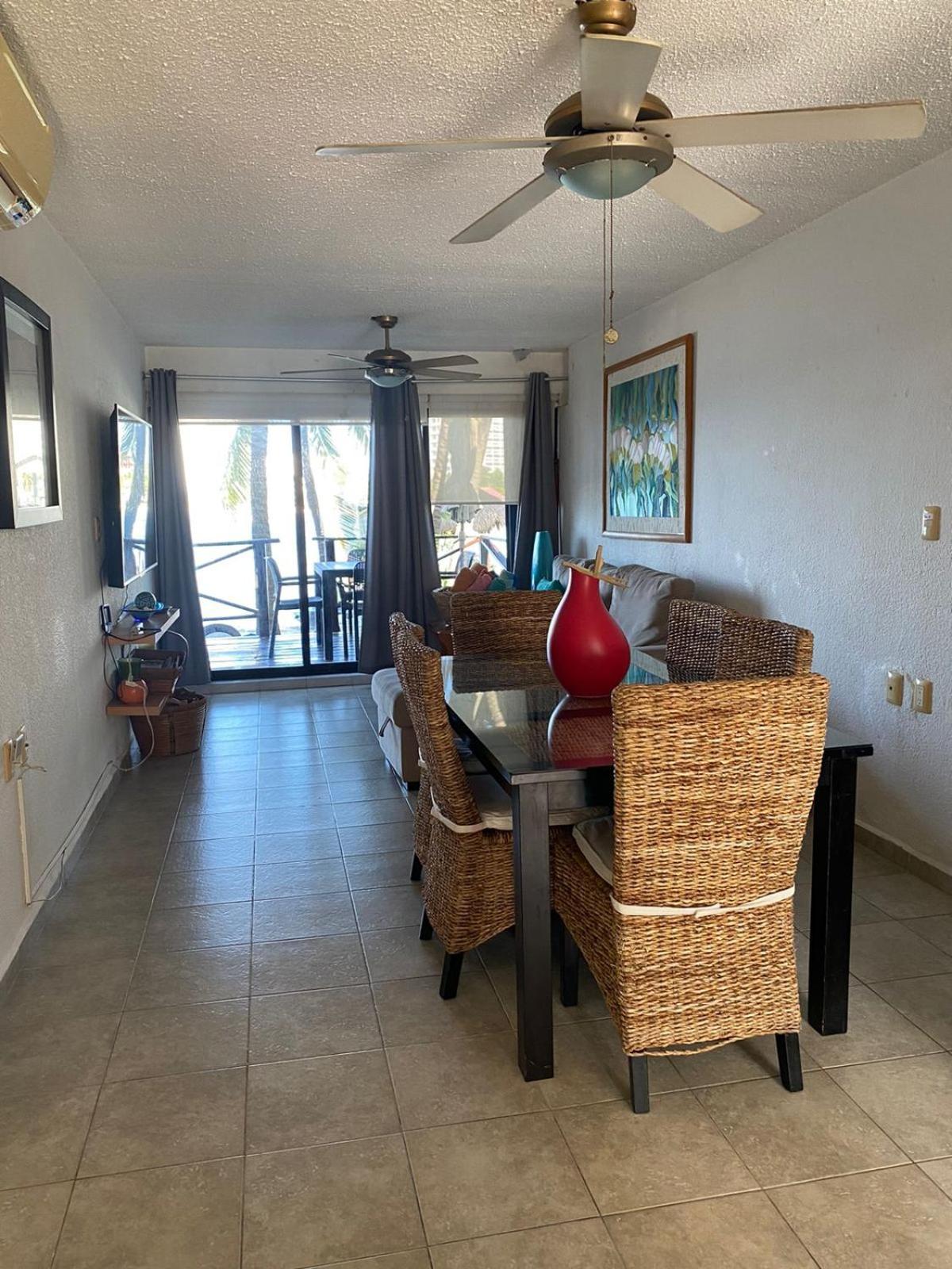 Ocean Front - Ground Floor Condo كانكون المظهر الخارجي الصورة